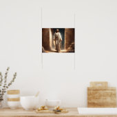 Wall Art Poster met Lord & Savior Jesus (Keuken)