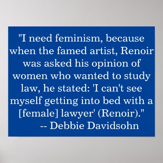 Wall Art Posters - Feminisme - beroemde vrouwenhat (Voorkant)