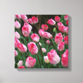 Wall Art roze tulpen Canvas Afdruk (Voorkant)