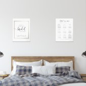 Wall Art Sets WELCOME & Seating plan Bridal Shower (Slaapkamer)