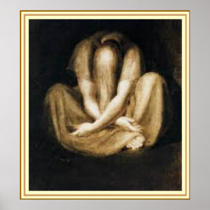 Wall Art - "Stilte" van Henry Fuseli Poster