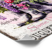  Wall Art Tuinmarkt Poster Tuinlaarzen (Hoek)