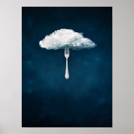  Wall Art – Unique Cloud & Abstract Poster (Voorkant)