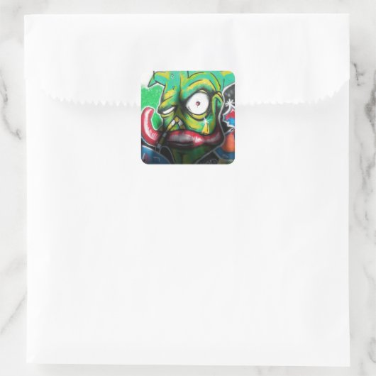 Wall Art Vierkante Sticker (Tas)