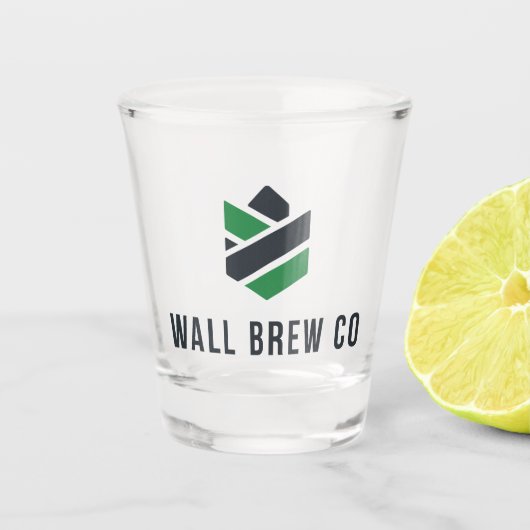 Wall Brew Co. Shot Glass Glas (Voorkant)