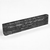 Wall Brick Grey Elegant Modern Desk Naambordje