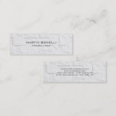 Wall Brick Skinny Slim Clear Visitekaartje (Voorkant / Achterkant)