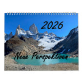 Wall Calendar 2026 with German Bible Verses Kalender (Hoes)