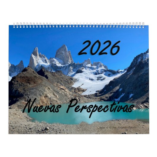 Wall Calendar 2026 with Spanish Bible Verses Kalender (Hoes)