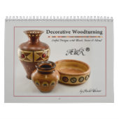 Wall Calendar - Decoratief Woodkeerproces Kalender (Hoes)