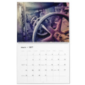 Wall Calendar Industrial Grunge Kalender (Mar 2027)