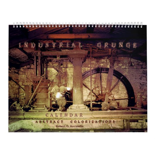 Wall Calendar Industrial Grunge Kalender (Hoes)