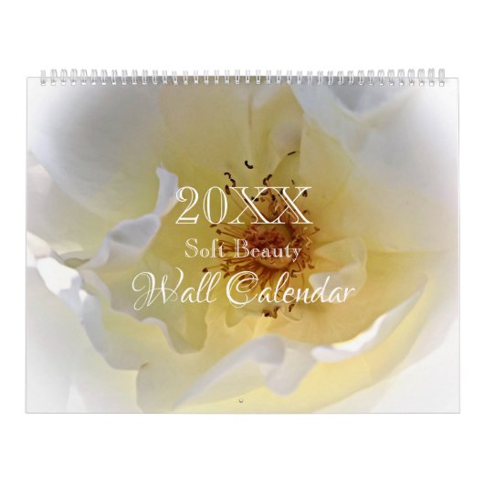 Wall Calendar - Soft Beauty van HAMbyWG Kalender (Hoes)