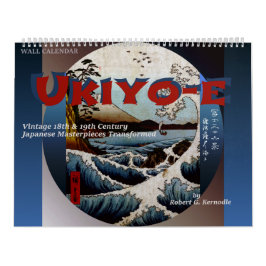 Wall Calendar Ukiyo-e Japanse Masterstukken Kalender