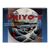 Wall Calendar Ukiyo-e Japanse Masterstukken Kalender (Hoes)