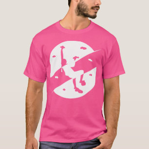Wall Climber Rock Bergbeklimmen Bouldering T-shirt
