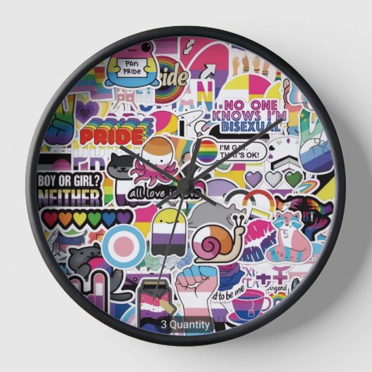 Wall clock (Voorkant)