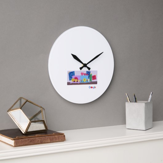 Wall Clock 2023 nieuwe google design Grote Klok (Kantoor)