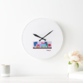 Wall Clock 2023 nieuwe google design Grote Klok (Huis)