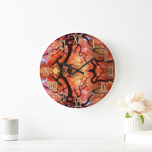 Wall Clock Abstract style Grote Klok (Huis)