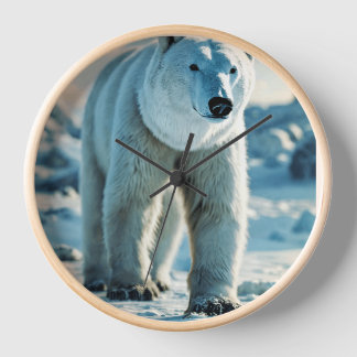 Wall Clock Arctic Climate beer