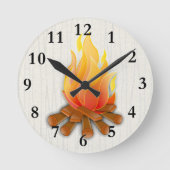 WALL CLOCK-CAMPFIE RONDE KLOK (Voorkant)