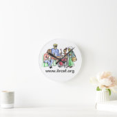 Wall Clock - Customized Ronde Klok (Huis)