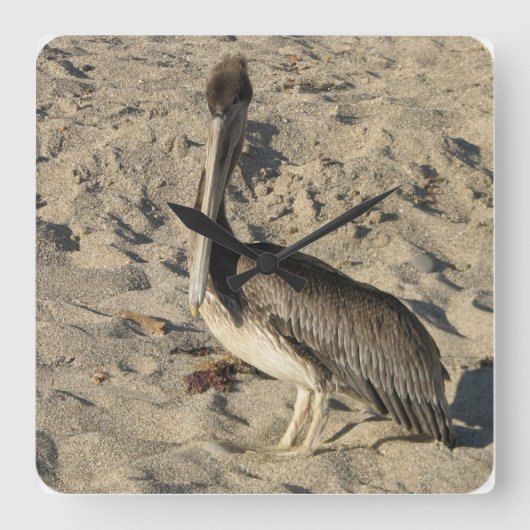 Wall Clock - Customized Vierkante Klok (Voorkant)