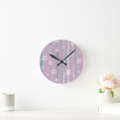 Wall Clock – Gingham Orchard Ronde Klok (Huis)