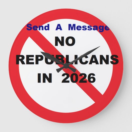 Wall Clock Grote Klok (Voorkant)