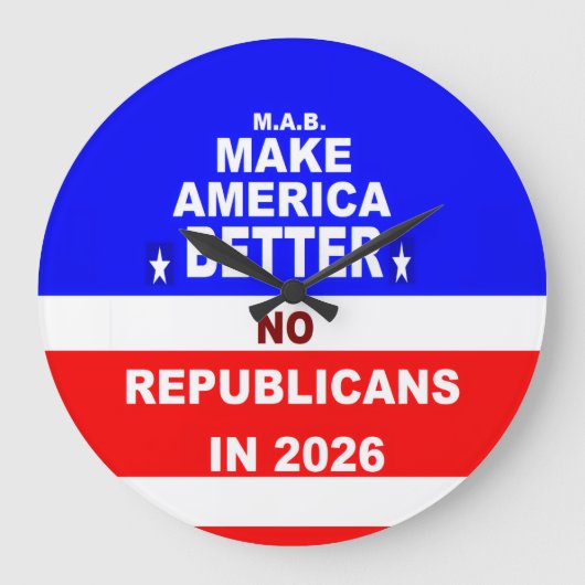 Wall Clock Grote Klok (Voorkant)