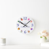 Wall Clock - Het is Cupcake Time Ronde Klok (Huis)