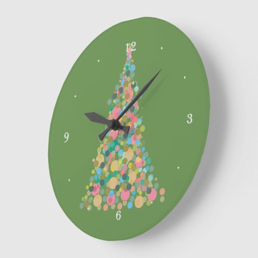 Wall Clock Holiday-structuur Grote Klok (Hoek)