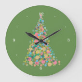 Wall Clock Holiday-structuur Grote Klok (Voorkant)