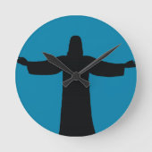 Wall Clock  jesus christ  Ronde Klok (Voorkant)
