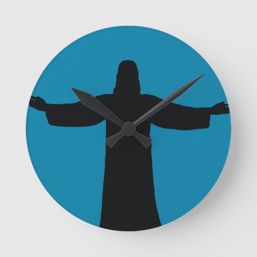 Wall Clock  jesus christ  Ronde Klok (Voorkant)