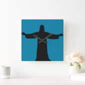 Wall Clock    jesus christ  Vierkante Klok (Huis)