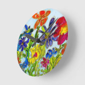 Wall Clock Kantoor Kitchen Lovitude Springtime Ronde Klok (Hoek)