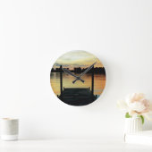 WALL CLOCK L@@K RONDE KLOK (Huis)