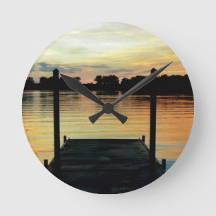 WALL CLOCK L@@K RONDE KLOK