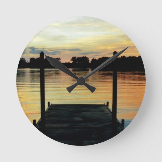 WALL CLOCK L@@K RONDE KLOK (Voorkant)