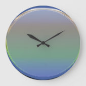 Wall clock multi-color. grote klok (Voorkant)