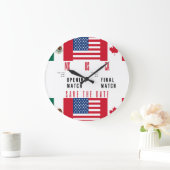 Wall Clock Opening & Final Match 2026 MX-US-CA Grote Klok (Huis)