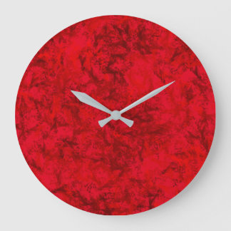 Wall Clock Red Sun Grote Klok