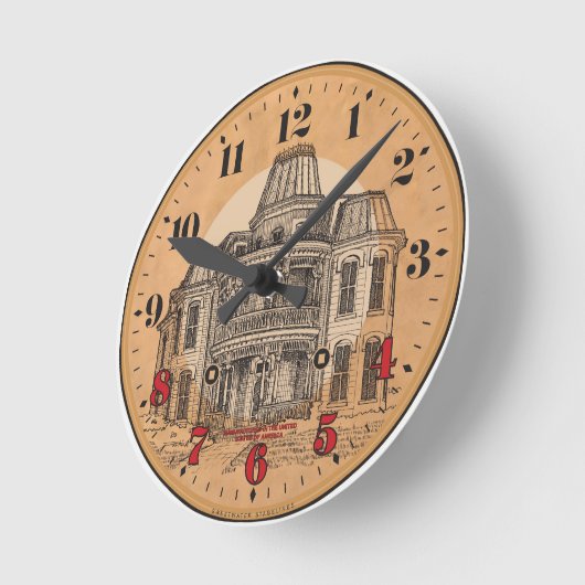 Wall Clock Ronde Klok (Hoek)