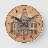 Wall Clock Ronde Klok (Voorkant)