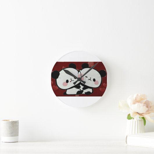 Wall clock ronde klok (Huis)