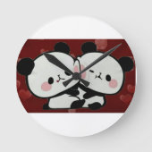 Wall clock ronde klok (Voorkant)