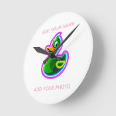 Wall Clock Ronde Klok (Hoek)