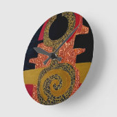 Wall Clock Ronde Klok (Hoek)